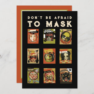 Convites Vintage Halloween Party