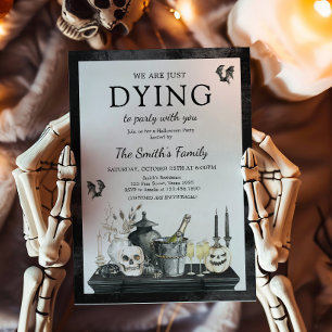 Convites Vintage Halloween Party