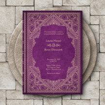 Vintage Library Book Wedding