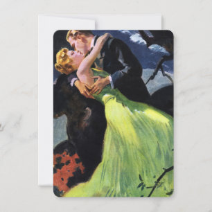 Convites Vintage Love and Romance, Casamento