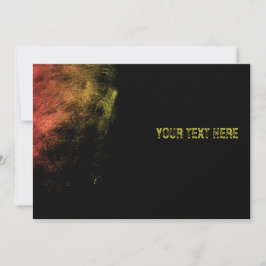 Convites Vintage Monocromo Grunge Smudge Art