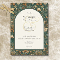 Vintage Nature William Morris Elegant Wedding