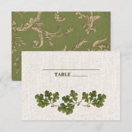 Convites Vintage Oak Deixa Textura Burlap Casamento