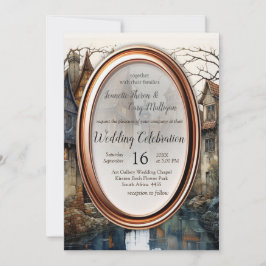 Convites Vintage Old Amsterdam Art