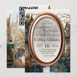 Convites Vintage Old Amsterdam Art