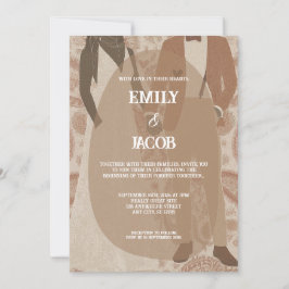 Convites Vintage Paisley Whispers of Love Weds