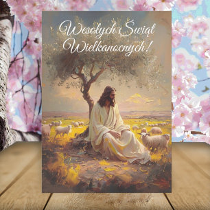 Convites Vintage Páscoa polonesa Wesolego Alleluja