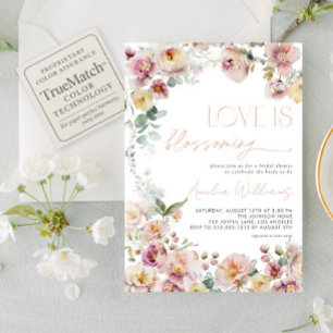 Convites Vintage Pink Love é um Chá de panela brilhante