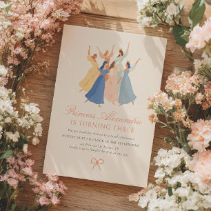 Convites Vintage Princess Fairytale Birthday