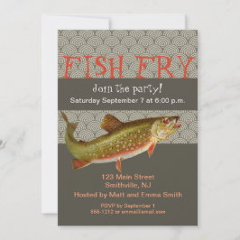 Convites Vintage Rainbow Troubleshoot Fly Fisheries