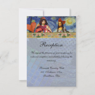 Convites Vintage Reception Inviation Rustic Fun Art