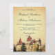 Convites Vintage Royal Fairytale Castle Invitation (Frente)