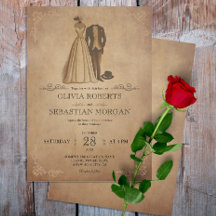 Vintage Rustic Antiga Casamento Vitoriano Bergamin