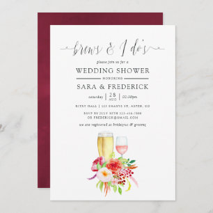 Convites Vintage Rustic Charm quebra antes do I do