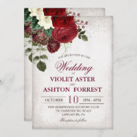 Vintage Rustic Floral Weditation