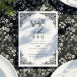Convites Vintage Rustic Pig I Do Casamento Casual De CHURRA<br><div class="desc">Vintage Rustic Pig I Do Casamento Casual De CHURRASCO</div>
