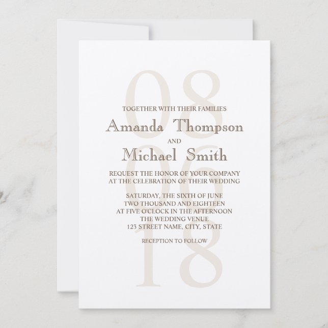 Convites Vintage Rustic Wedding (Frente)