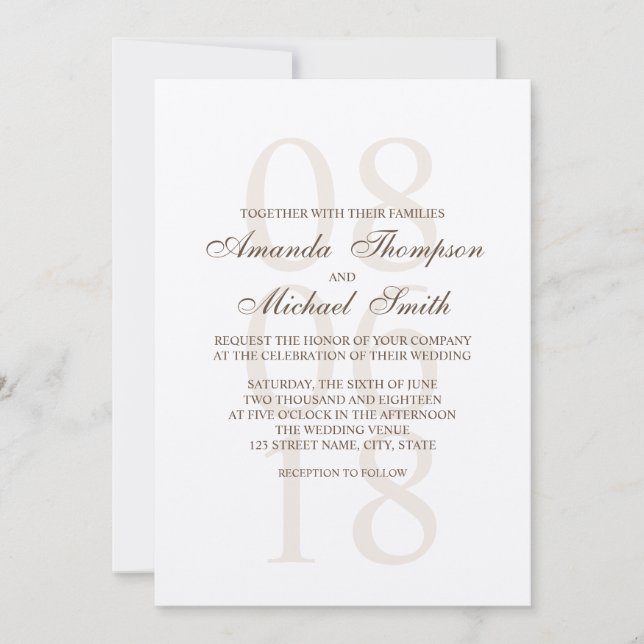 Convites Vintage Rustic Wedding (Frente)