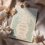 Convites Vintage Salva a Data Teal Blue White Cream<br><div class="desc">Crie uma atmosfera de elegância subestimada para o seu casamento com este convite de "Salve a Data", inspirado no Arte Azul Muted Nouveau e no Arte Deco. Perfeito para comemorações de primavera e verão, esse convite combina os perenes favoritos do azul e do branco, infundindo uma energia refrescante que é...</div>