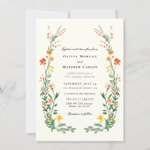 Convites Vintage Secret Garden Wedding