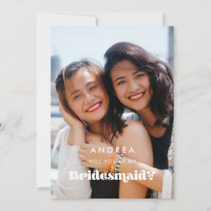 Convites Vintage será minha foto de dama de honra