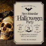 Convites Vintage Spooktacular Batata Adulto Festa de Hallow<br><div class="desc">Convide seus convidados para uma noite de elegância estranha com nosso "Vintage Spooktacular Batty Adult Festa de Halloween." Este convite é a combinação perfeita de encanto venenoso e simplicidade moderna, fazer ideal para qualquer celebração do Dia das Bruxas. Projetado para adultos, o convite apresenta um clássico motif de bateria com...</div>