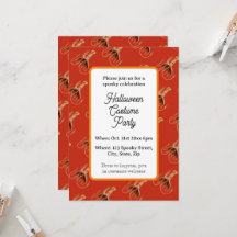 Vintage Squid Halloween Party