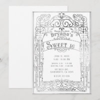 Vintage Victorian Deco Sweet 16