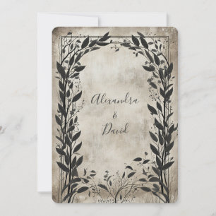 Convites Vintage Whispering Willow