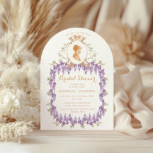 Vintage Wisteria Floral Regeneration Chá de panela