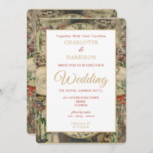 Vintage World Map Viagem Theme Wedding