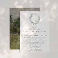 VintageField, Foliage Wreath, Fine Art inspirado