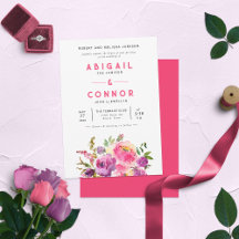 Violet Fuchsia Floral, Violeta e Divertida