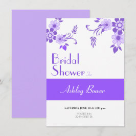 Convites Violeta Floral