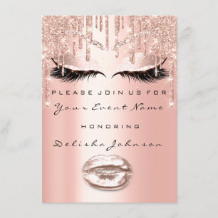 Convites VIP de ativação do Chá de panela brilhante de 16 u