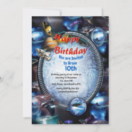 Convites Visitantes da Galáxia no espaço