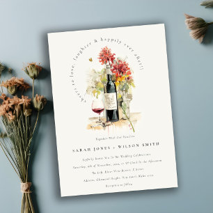 Convites Viva, Casamento Floral Amarelo Vermelho