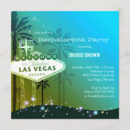 Convites Viva Las Vegas Festa de solteira