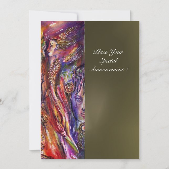 Convites VIVIEN E MERLIN Fantasia (Frente)