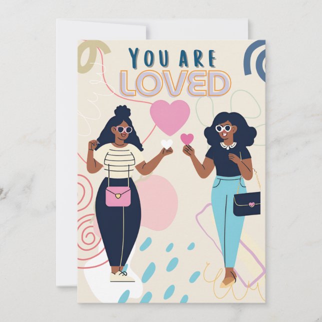 Convites Você é amado (Frente)