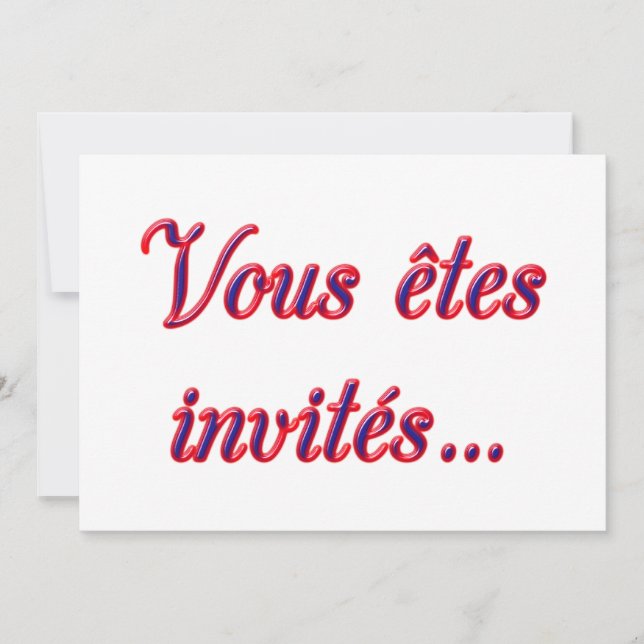 Convites Você é convidado (Frente)