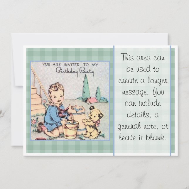 Convites Você É Convidado Para Minha Festa de aniversário (Frente)