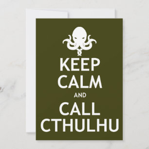 Convites Você é convidado para um H.P. Partido Lovecraft