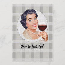 Você é convidado para uma festa de vinho