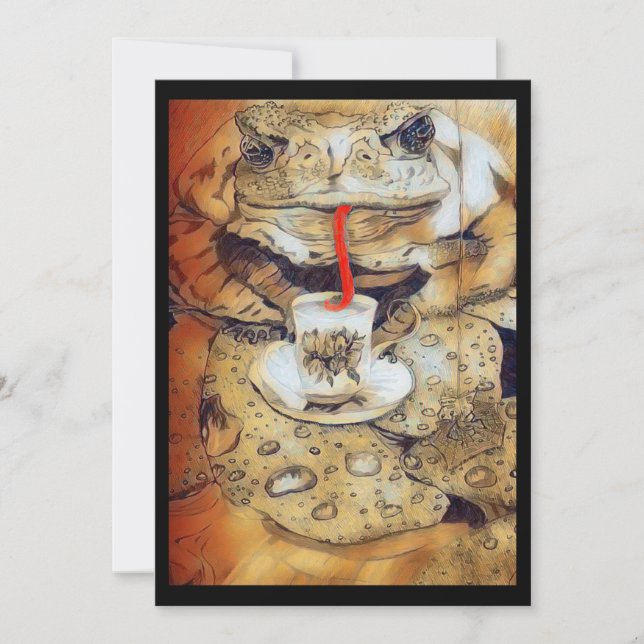 Convites Você é Cordialmente Convidado para o Tea 🫖 (Frente)