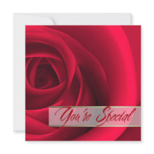 Você é especial. Placa Dia de os namorados rosa ve