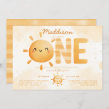 Você é o meu Sol virando um primeiro aniversario