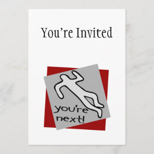 Convites Você é o próximo resumo do giz