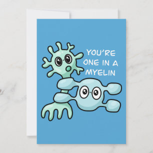 Convites Você é Único em uma Myelin - Neurociência