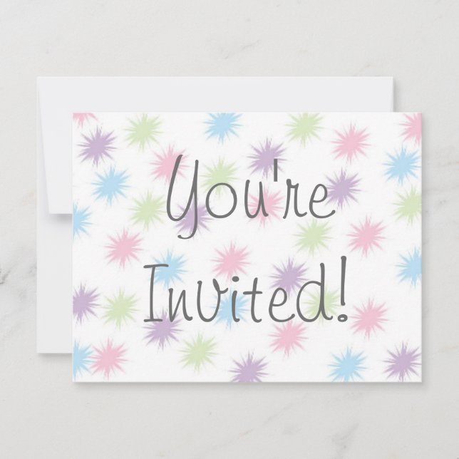 Convites Você está convidado! (Frente)